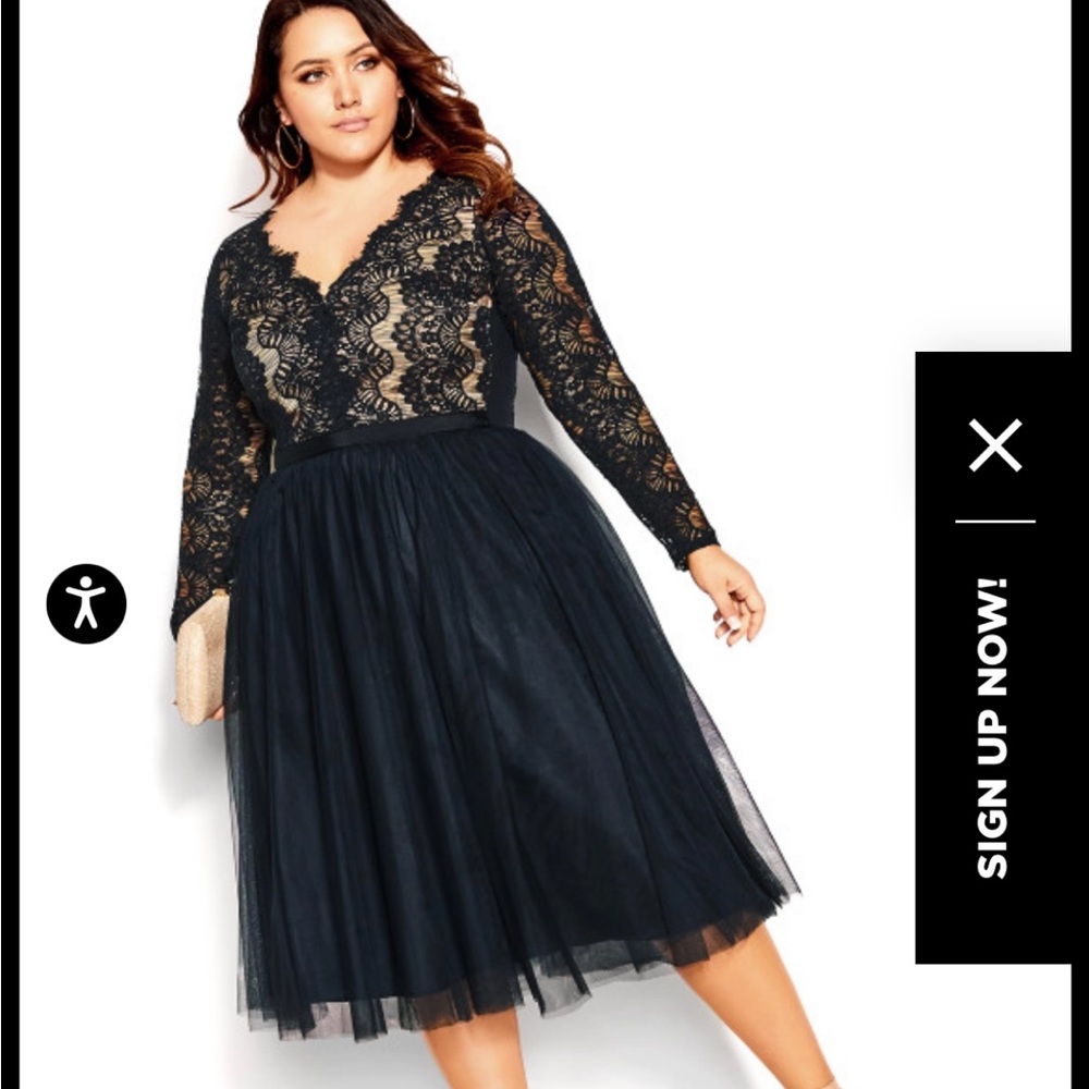 Plus size women’s formal dress